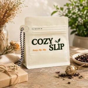 Cozyslip Tea Package Gift Scene