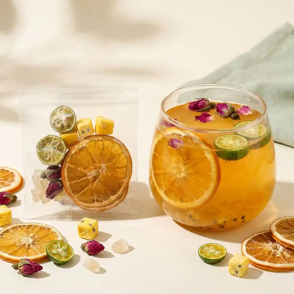 Rose Citrus Bloom fruit infusion